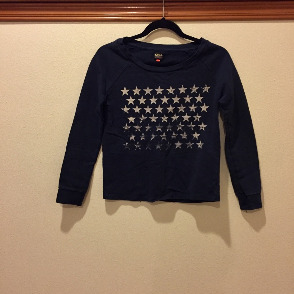 Dark Blue Long Sleeve Tee